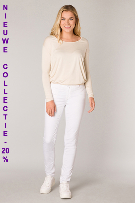 Base Level jeans Joy White