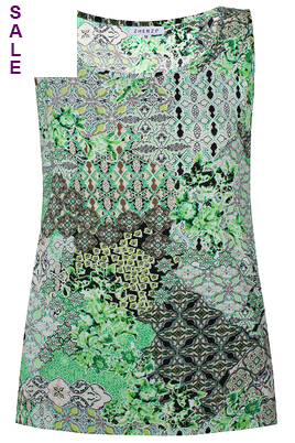 ZHENZI singlet print