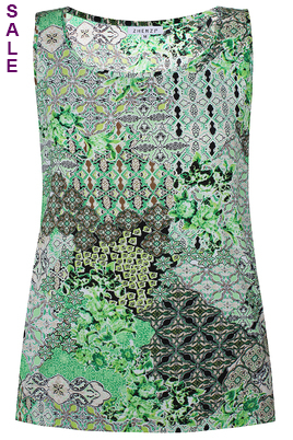 ZHENZI singlet print