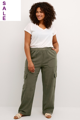 Kaffe Curve broek Nana cargo model