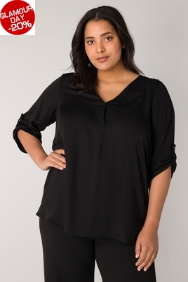 Base Level Curvy blouse Yanina