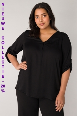 Base Level Curvy blouse Yanina