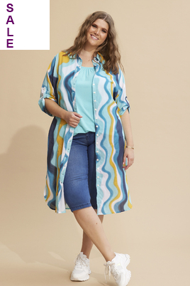 ZHENZI blouse jurk Bianca