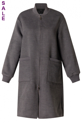 YESTA jas Renske wollook ronde hals