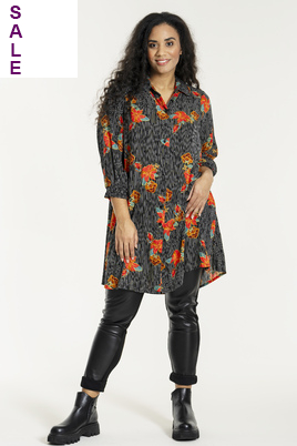 Studio blouse Emilie bloem print