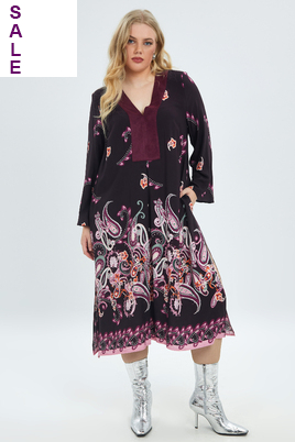 Mat fashion jurk suedine pas