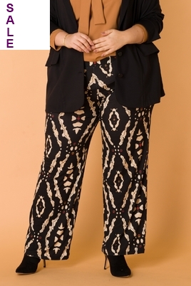 COLLETTA broek etnische print