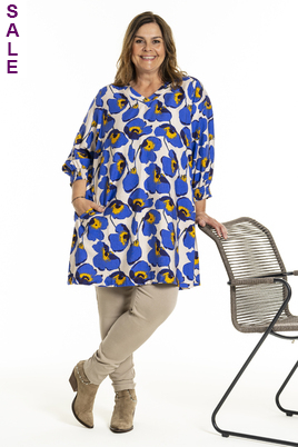 Gozzip bloem print tuniek Meta