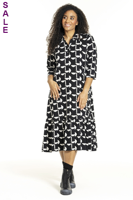 Studio jurk Imi jersey print