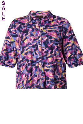 COLLETTA blouse kort print