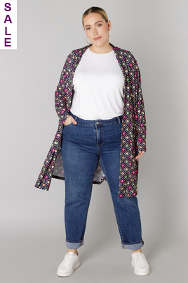 COLLETTA vest lang print