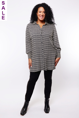 Exxcellent tuniek lange mouwen print