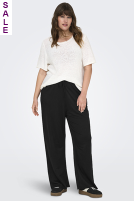 ONLY broek halfwijd tricot