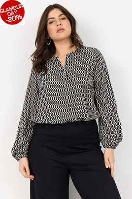 Wasabi eco blouse tuniek print