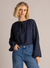 Dark Blue/Off white