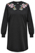 BLACK/Shoulder print