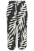 BLACK/Palm Print
