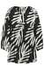 BLACK/Palm Print