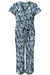 Crystal Blue/Blurred Animal Print