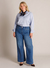 Dark Stone Wash Deni/30 inch