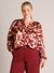 Wine Red/Multi Colour