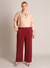 Wine Red/Beige Cream