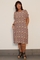 Ophilia jurk Trace viscose