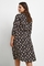 Kaffe Curve jurk Telana print