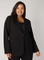 Base Level Curvy blazer Yacey