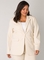 Base Level Curvy blazer Yacey