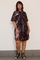 Ophilia jurk Sienna bubble crepe des