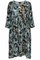 Gozzip jurk Bea petrol print