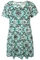 ZHENZI jurk tricot print