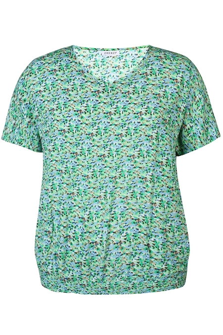 ZHENZI blouse elastiek zoom