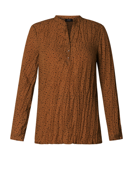 YESTA blouse crincle stipje