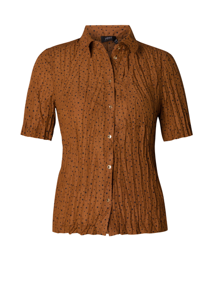 YEST blouse crincle stip