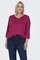 ONLY shirt LINNE V hals elastiek zoo