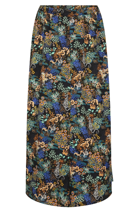 Ophilia rok Lieke bubble crepe dessi