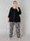 COLLETTA shirt witte stiksels