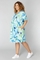 COLLETTA jurk travel V hals overslag