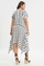 Mat Fashion streep jurk