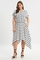 Mat Fashion streep jurk