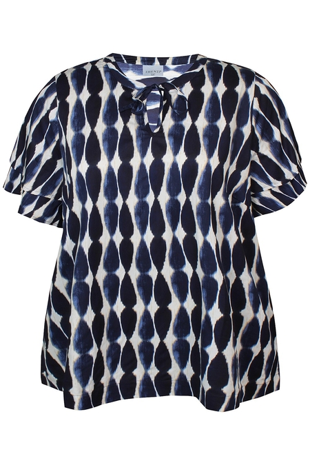 ZHENZI blouse Hana dubbele mouw
