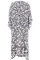 Gozzip maxi jurk kaftan zwart wit pr