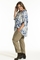 Gozzip wijde blouse linnen look