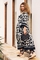 Exxcellent jurk Soraya print