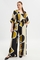 Mat Fashion broek halfwijd print