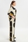 Mat Fashion broek halfwijd print
