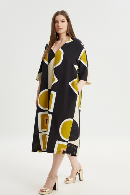 Mat Fashion jurk print