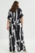 Mat Fashion broek wijd print